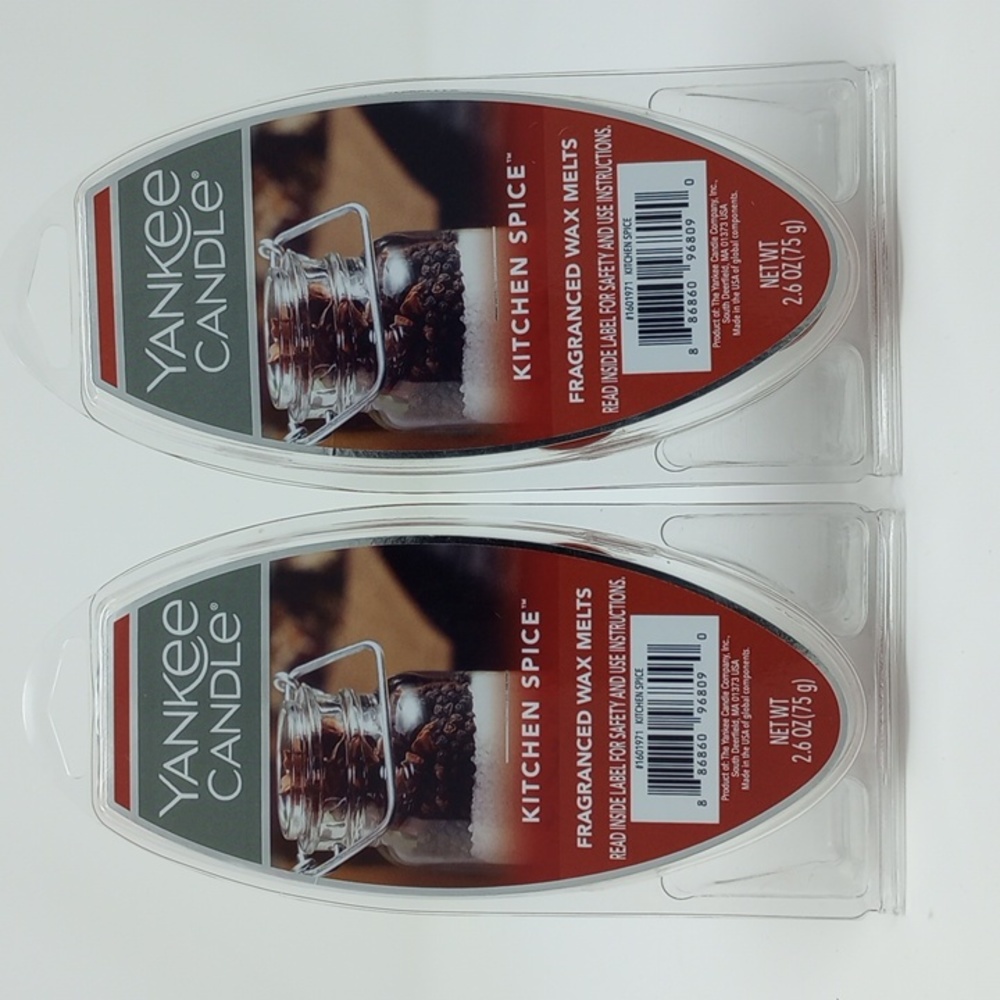 Kitchen Spice - Yankee Candle Wax melts - 2 Pack